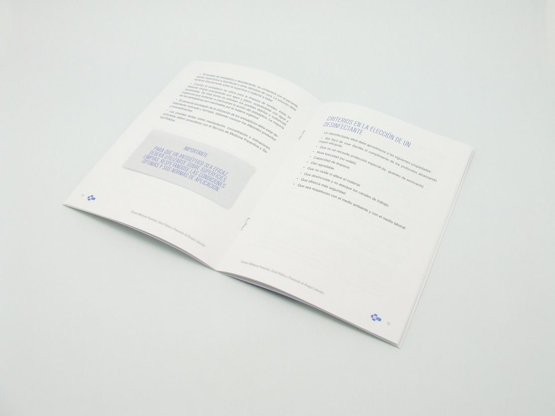 Guía de antisépticos y desinfectantes