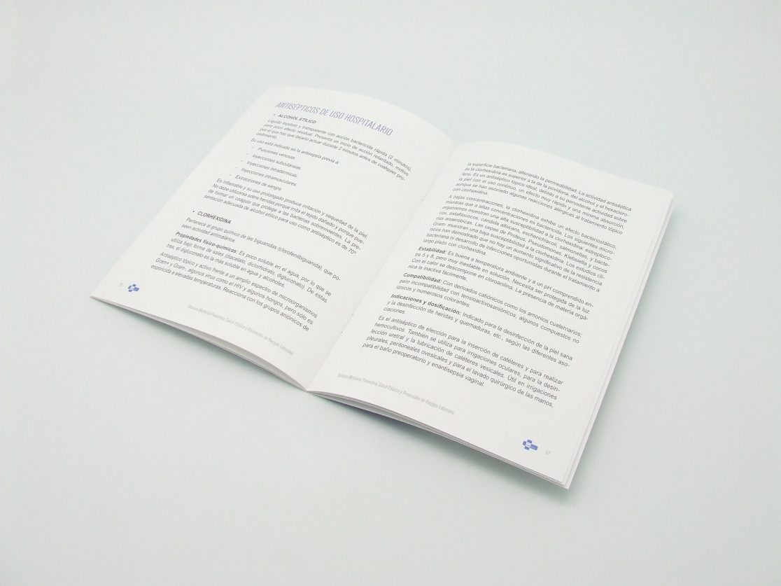 Guía de antisépticos y desinfectantes