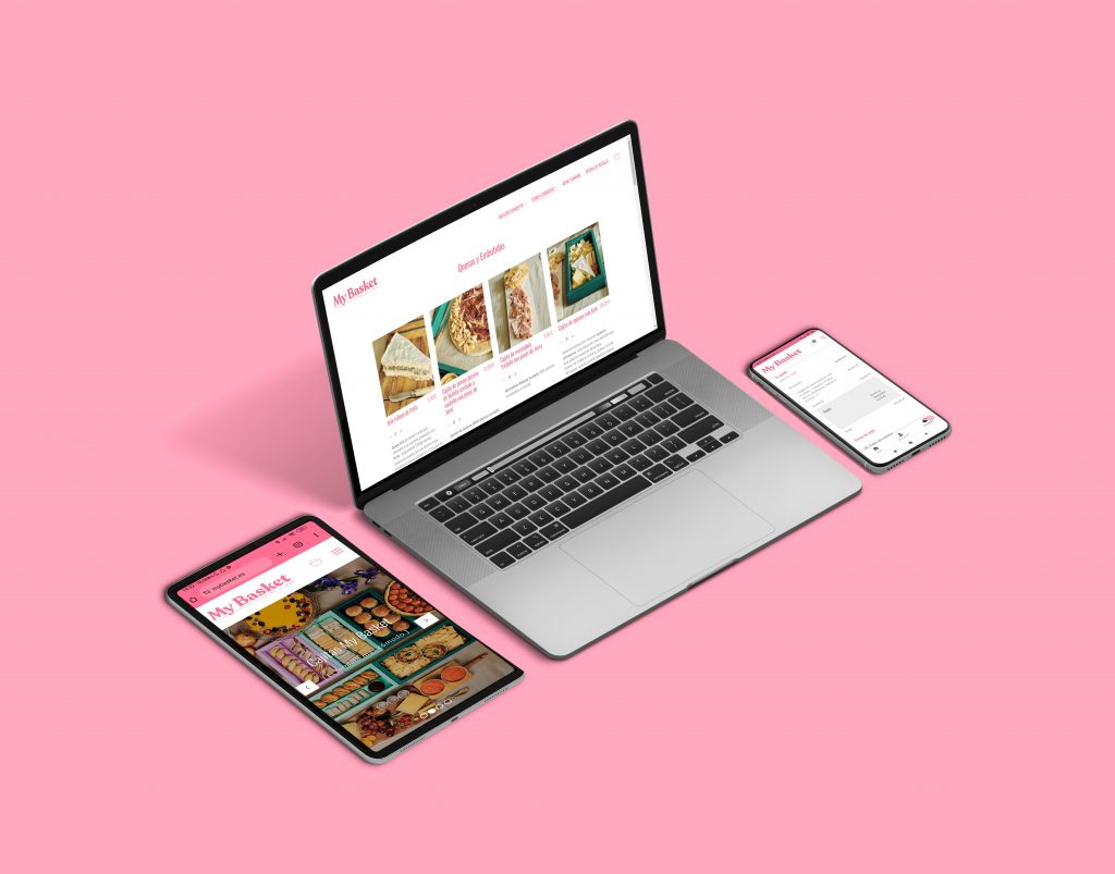 diseñador web de my basket